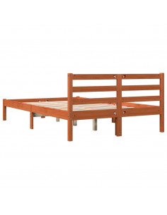Giroletto Marrone Cera 150x200 cm in Legno Massello di Pino