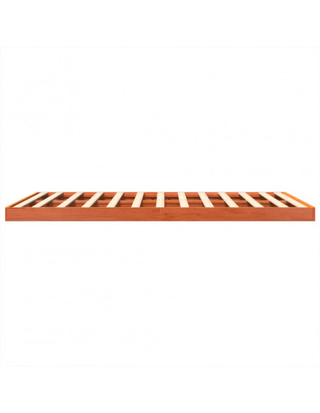 Giroletto Marrone Cera 150x200 cm in Legno Massello di Pino