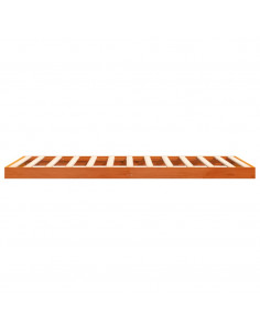 Giroletto Marrone Cera 75x190 cm in Legno Massello di Pino