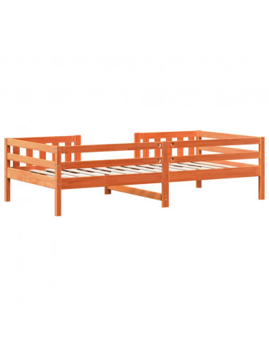 Giroletto Marrone Cera 80x200 cm in Legno Massello di Pino