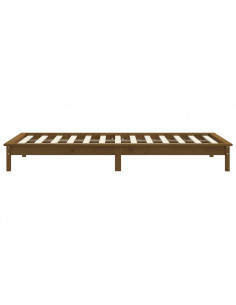Giroletto Marrone Miele 100x200 cm in Legno Massello di Pino