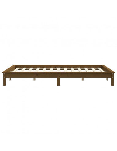Giroletto Marrone Miele 120x200 cm in Legno Massello di Pino