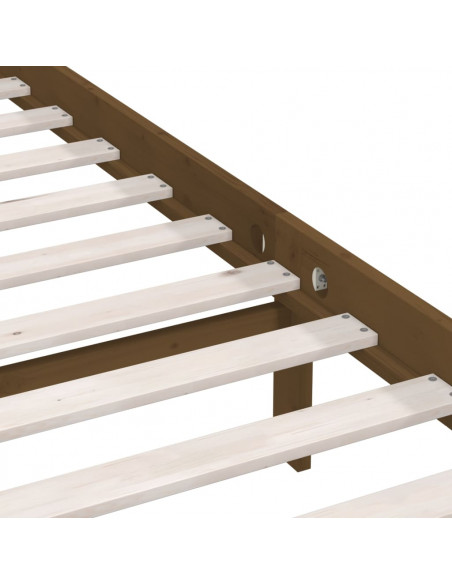 Giroletto Marrone Miele in Legno Massello di Pino 120x200 cm