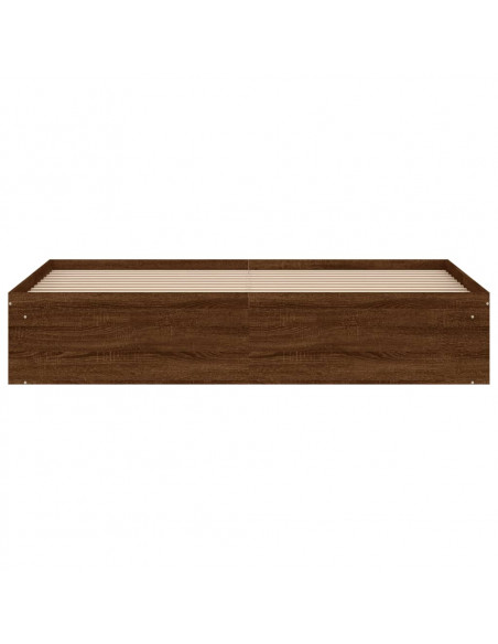 Giroletto Marrone Rovere 180x200 cm Super King