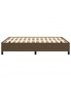 Giroletto Marrone Scuro 140x190 cm in Tessuto