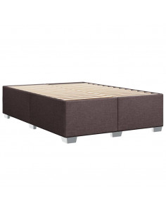 Giroletto Marrone Scuro 160x200 cm in Tessuto