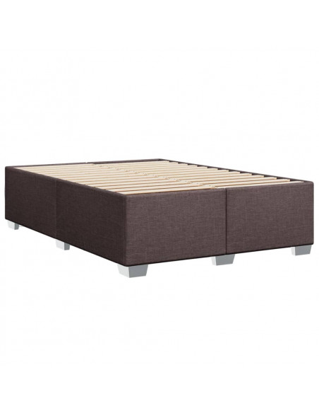 Giroletto Marrone Scuro 160x200 cm in Tessuto