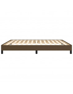 Giroletto Marrone Scuro 160x200 cm in Tessuto