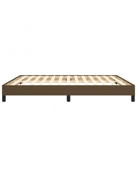 Giroletto Marrone Scuro 160x200 cm in Tessuto