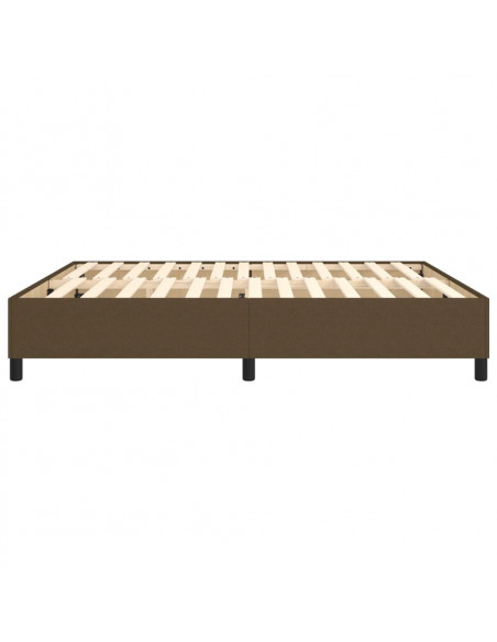 Giroletto Marrone Scuro 160x200 cm in Tessuto
