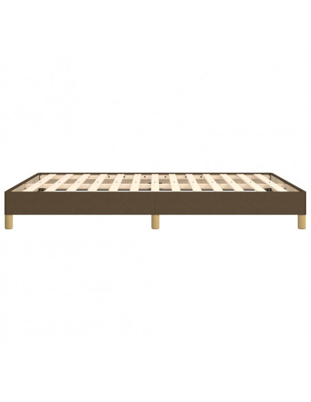 Giroletto Marrone Scuro 160x200 cm in Tessuto