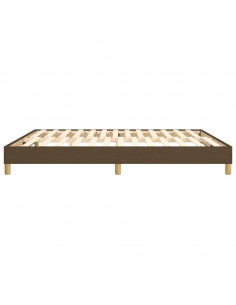 Giroletto Marrone Scuro 160x200 cm in Tessuto