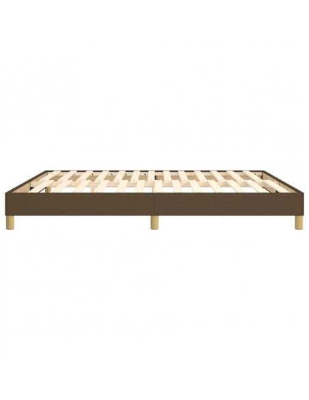 Giroletto Marrone Scuro 160x200 cm in Tessuto