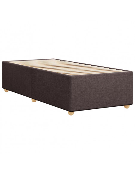 Giroletto Marrone Scuro 90x190 cm in Tessuto