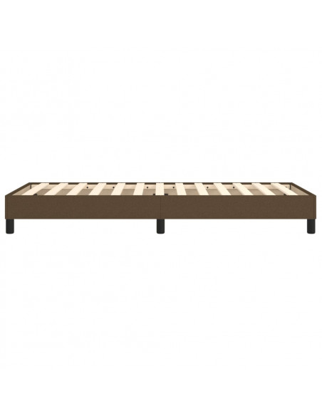 Giroletto Marrone Scuro 90x190 cm in Tessuto