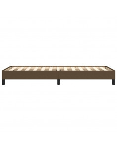 Giroletto Marrone Scuro 90x190 cm in Tessuto