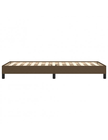 Giroletto Marrone Scuro 90x190 cm in Tessuto