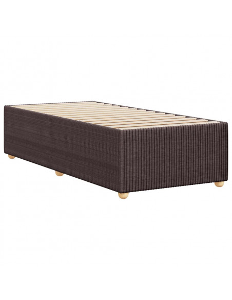 Giroletto Marrone Scuro 90x200 cm in Tessuto
