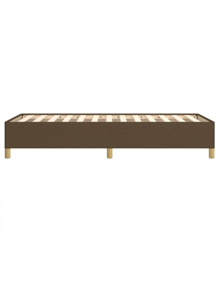 Giroletto Marrone Scuro 90x200 cm in Tessuto