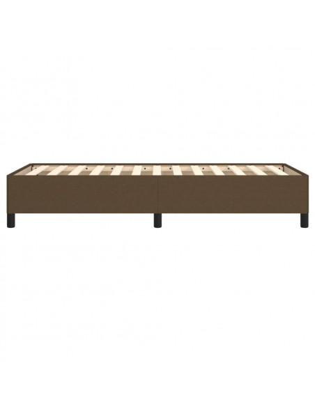 Giroletto Marrone Scuro 90x200 cm in Tessuto