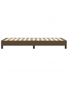 Giroletto Marrone Scuro 90x200 cm in Tessuto