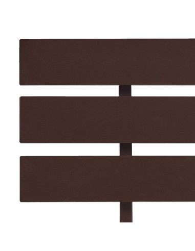 Giroletto Marrone Scuro in Legno Massello di Pino 100x200 cm