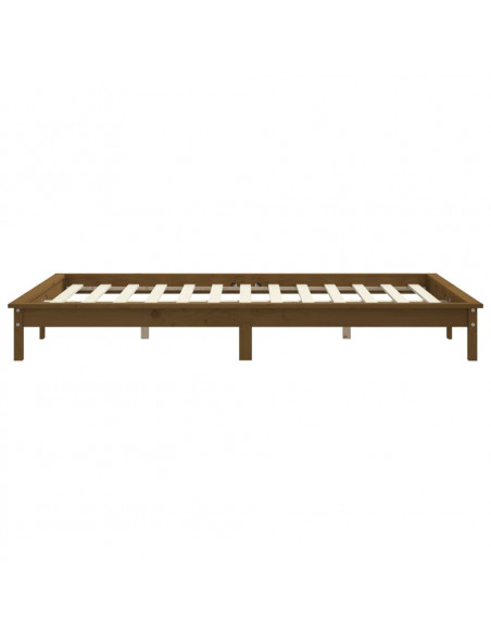 Giroletto Miele 140x200 cm in Legno Massello di Pino