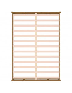 Giroletto Miele 150x200 cm King in Legno Massello