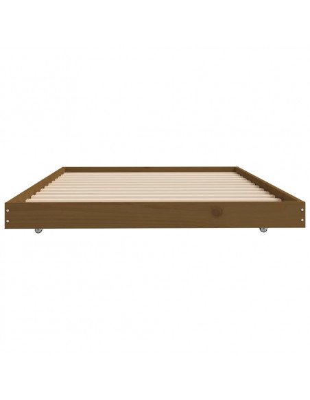 Giroletto Miele 80x200 cm in Legno Massello di Pino
