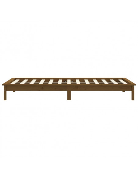 Giroletto Miele 90x200 cm in Legno Massello di Pino