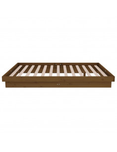 Giroletto Miele in Legno Massello 120x190 cm Small Double