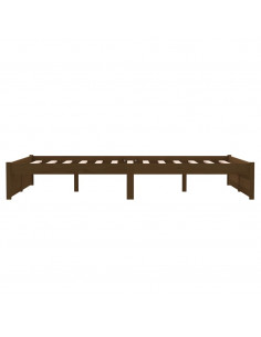 Giroletto Miele in Legno Massello 120x190 cm Small Double