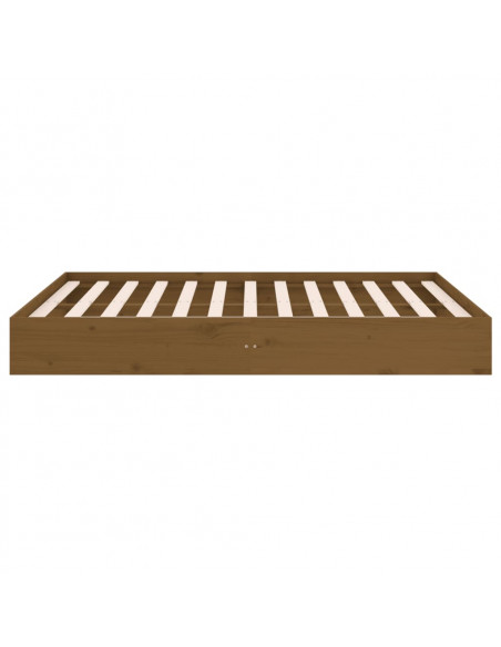 Giroletto Miele in Legno Massello 135x190 cm Double