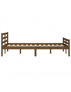 Giroletto Miele in Legno Massello 150x200 cm King Size