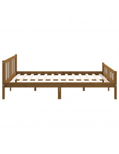 Giroletto Miele in Legno Massello 150x200 cm King Size