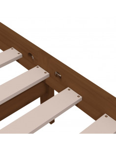 Giroletto Miele in Legno Massello 200x200 cm
