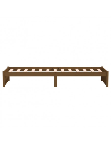 Giroletto Miele in Legno Massello 75x190 cm Small Single