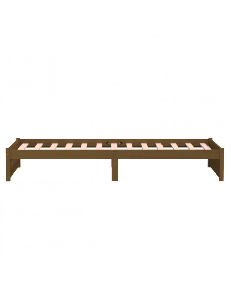 Giroletto Miele in Legno Massello 90x190 cm Single