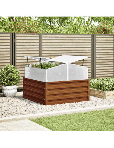 Fioriera da Giardino con Acciaio Corten per Serra