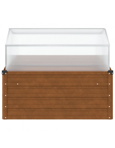 Fioriera da Giardino con Acciaio Corten per Serra