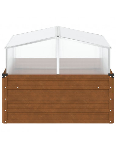 Fioriera da Giardino con Acciaio Corten per Serra