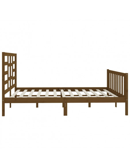 Giroletto Miele in Legno Massello di Pino 200x200 cm