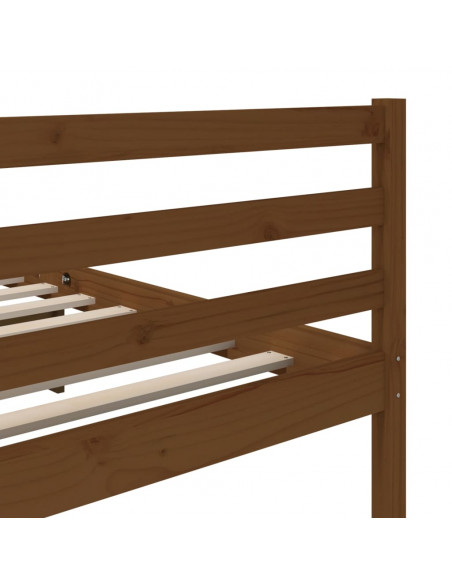 Giroletto Miele in Legno Massello di Pino 200x200 cm