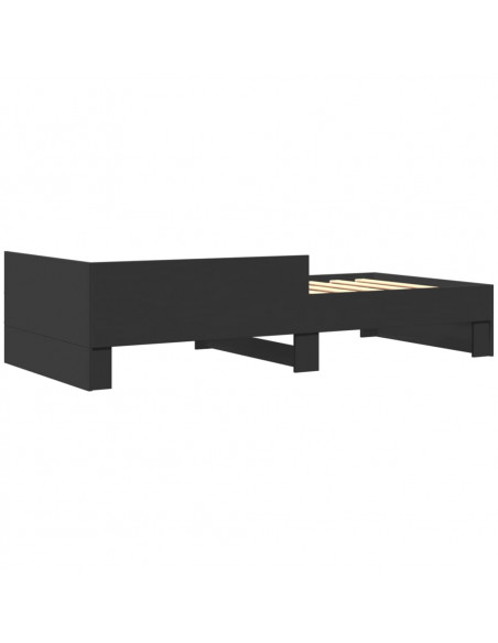 Giroletto Nero 100x200 cm in Legno Multistrato