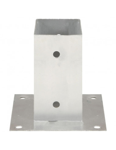 Ancoraggi Pali 4 pz in Metallo Zincato 71 mm