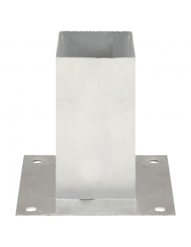 Ancoraggi Pali 4 pz in Metallo Zincato 71 mm