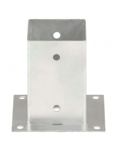 Ancoraggi Pali 4 pz in Metallo Zincato 91 mm