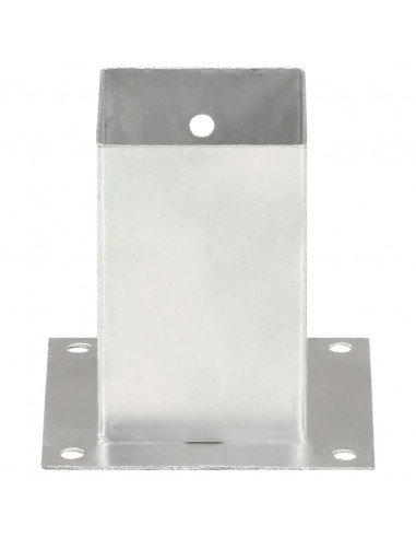 Ancoraggi Pali 4 pz in Metallo Zincato 91 mm