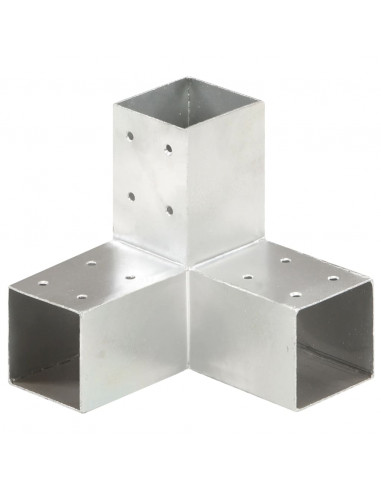 Connettore per Pali a Forma di Y in Metallo Zincato 71x71 mm