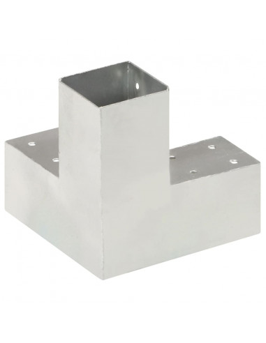 Connettore per Pali a Forma di Y in Metallo Zincato 71x71 mm